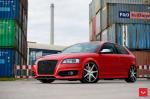 Audi S3 Sportback on Vossen Wheels (CV7) 2016 года